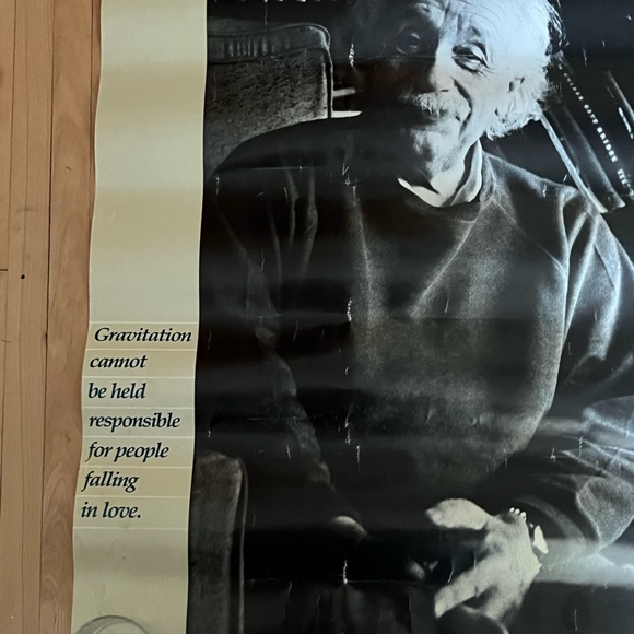 Albert Einstein vintage poster - Picture 3 of 8